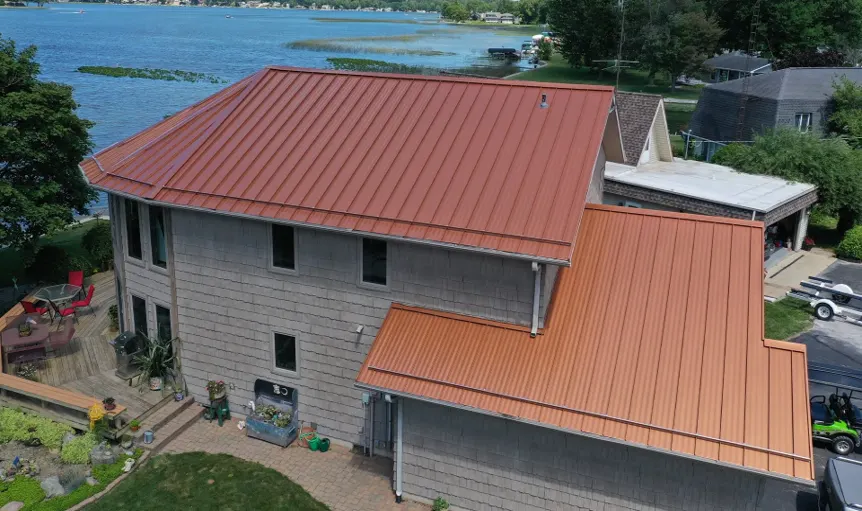 Tarping and dry-in on a Arcadia commercial roof